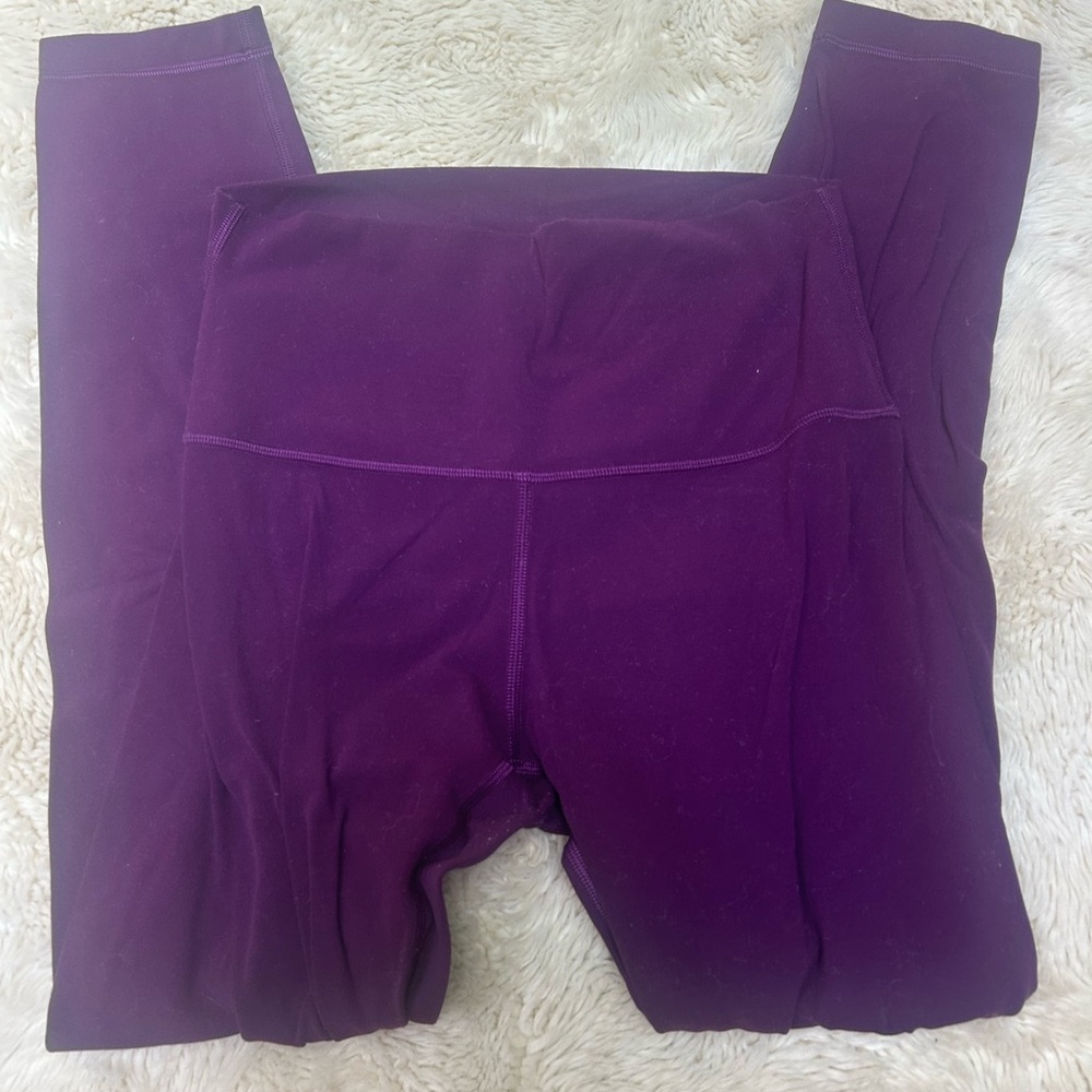 lululemon athletica Plum Purple High-Rise Leggings